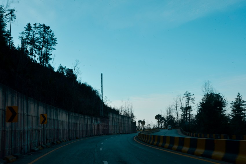 Evening view of Murree Motorway, Pakistan