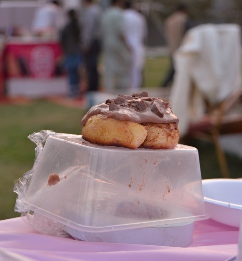 Outdoor Cookie Shot