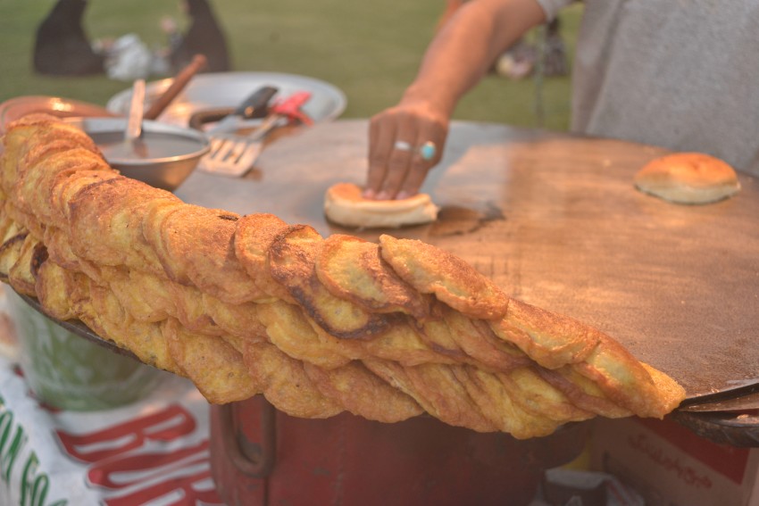 Fried Bun Kababs