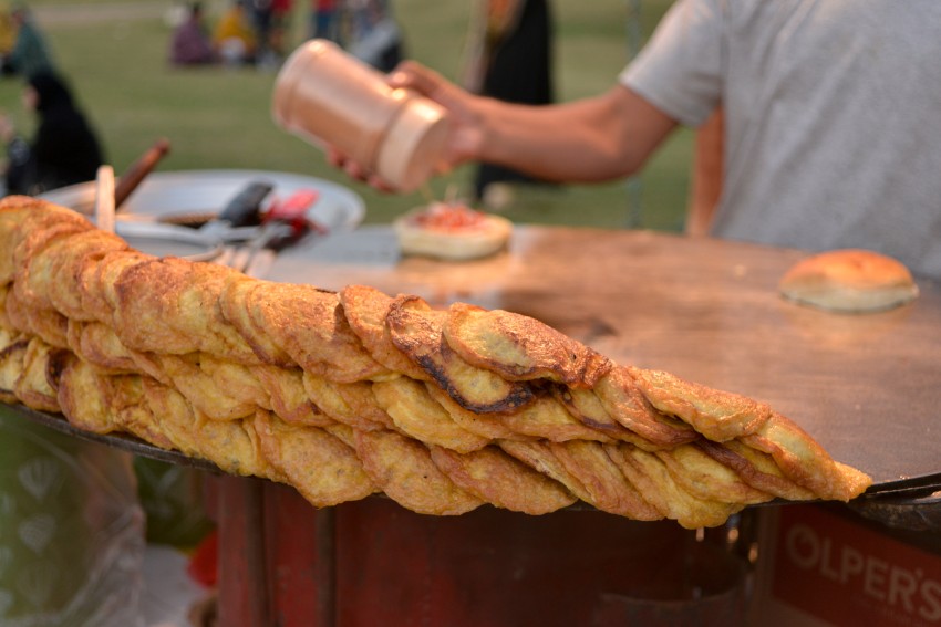 Karachi Bun kabab