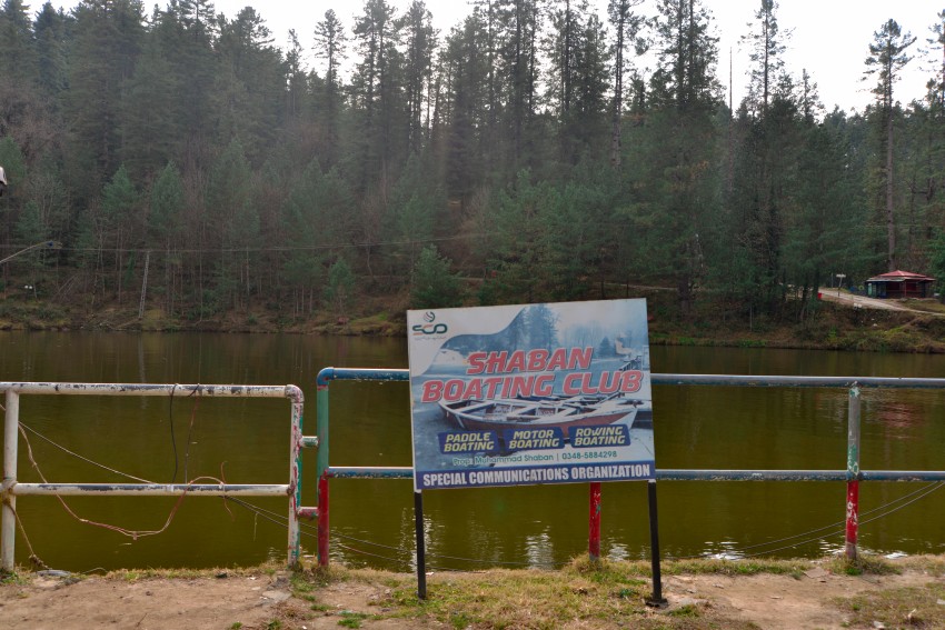 Shaban Boating Club, Banjosa Lake, Azad Kashmir
