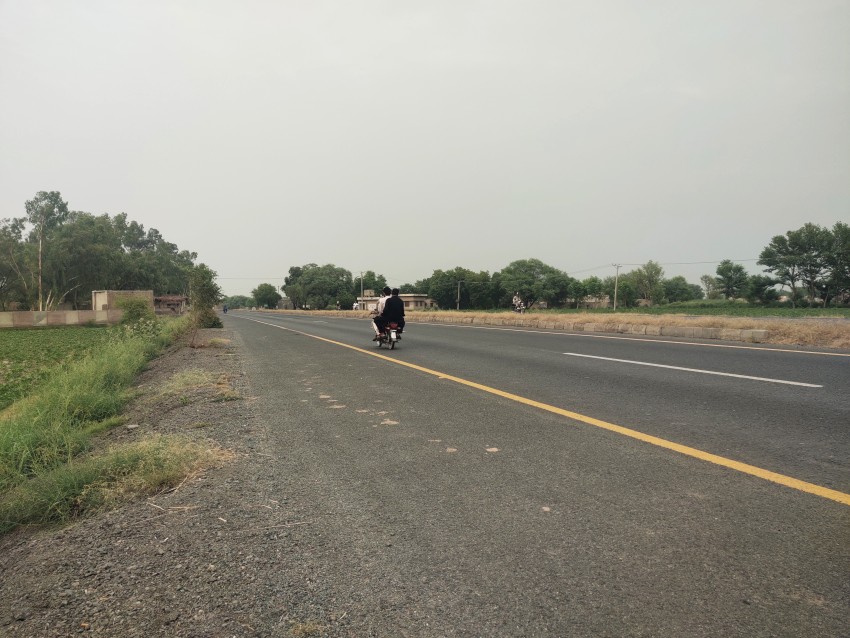 A double ride on a bike on the National Highway