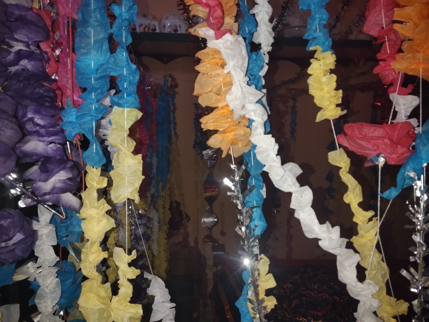 Artificial cotton Colorful flowers for wedding decorations