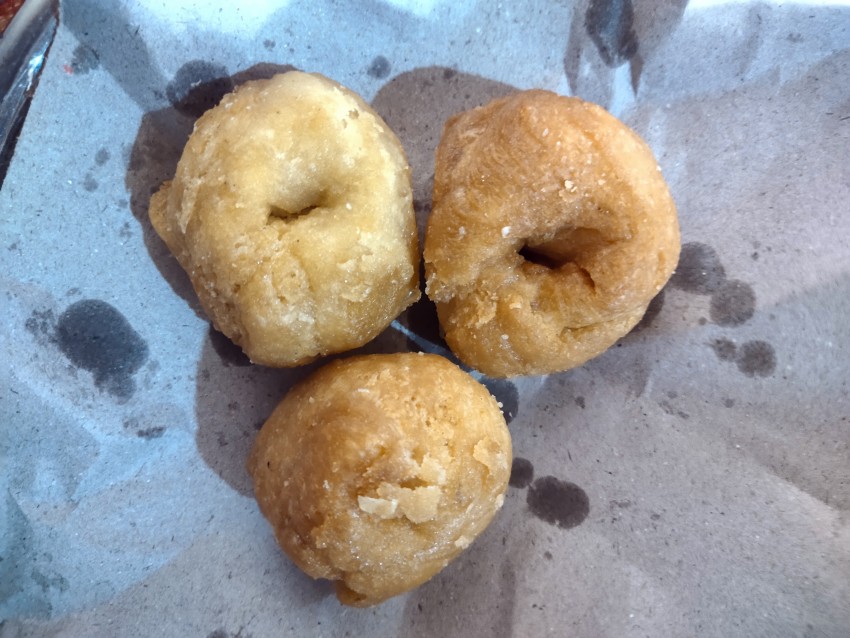 Balushahi are made from stiff dough, all-purpose flour and our Pure Ghee.