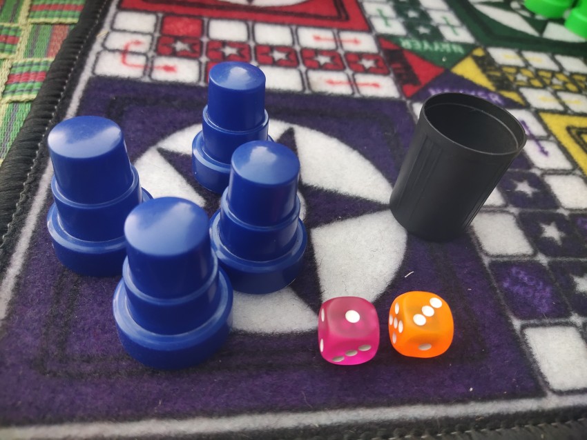Blue lido house with tow numbers called chakka, best game for setting people's