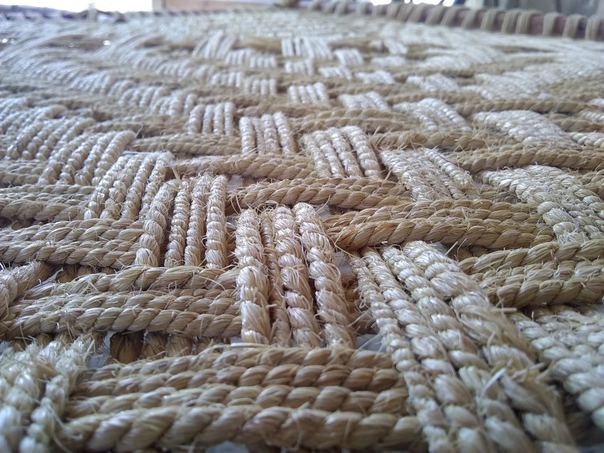 Cot rope, from which the cot is made.