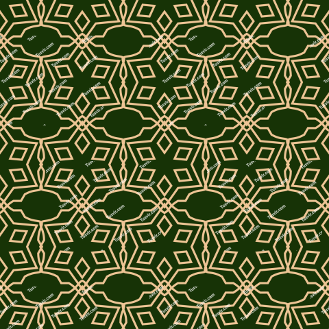 Eid texture background with gold lining and black background.