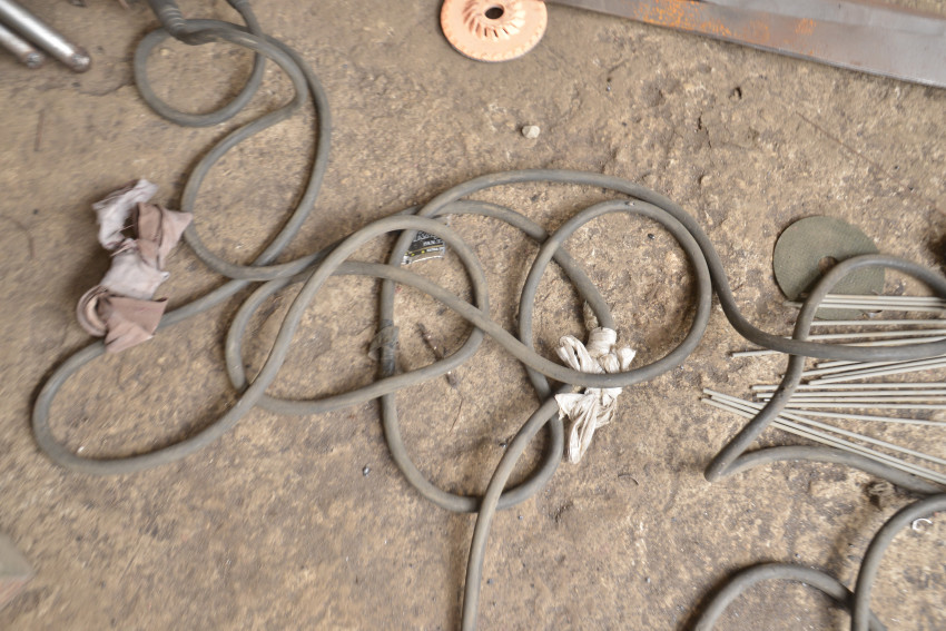 Electrical Wire in a Metal Fabrication Factory