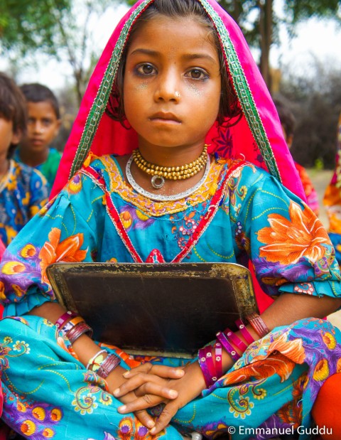 Girls Education in desert