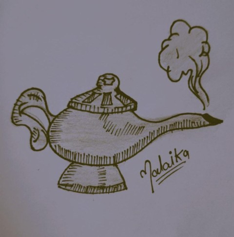 lamp sketch
