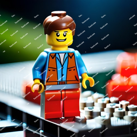 Lego-like little toy (Ai Generated Image)