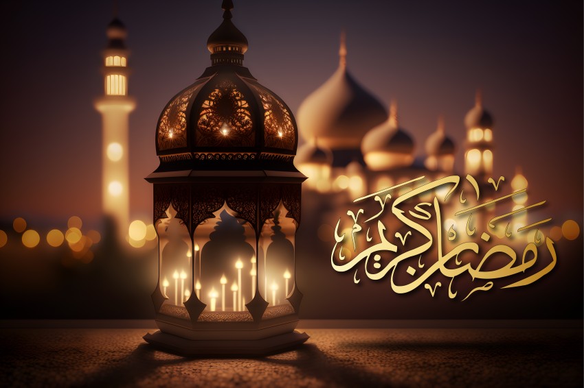 Ramadan Kareem Islamic Calligraphy And Blessings