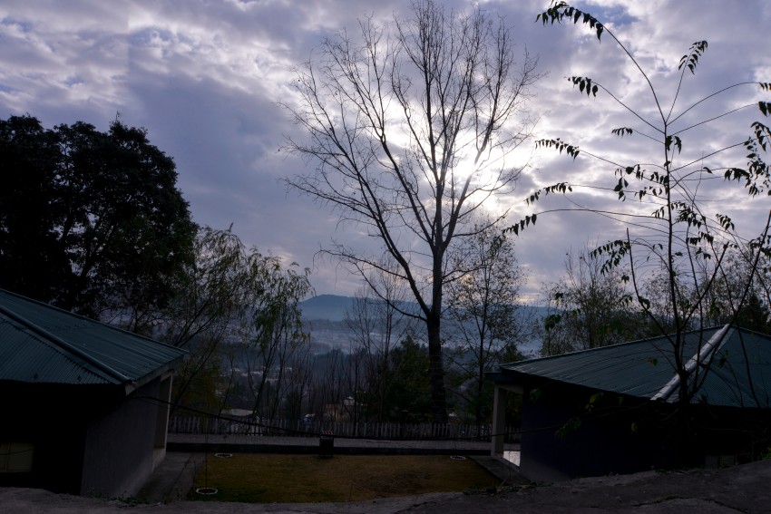 Rawalakot cover with clouds