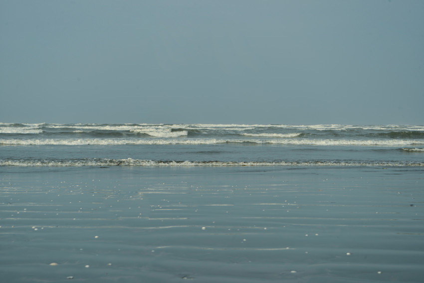 Sea Waves at Sea View, Karachi