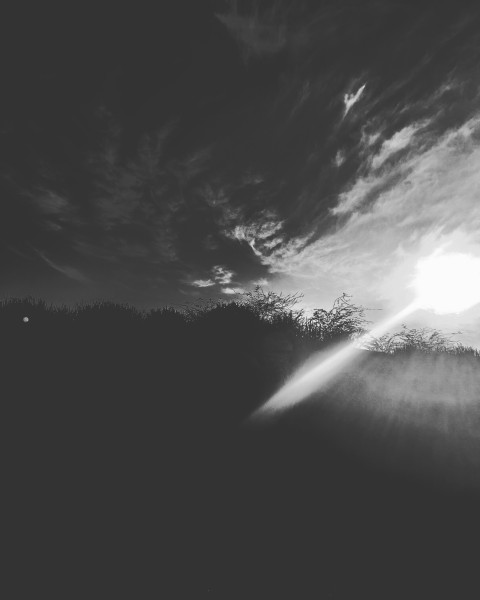 Sunset at Graveyard