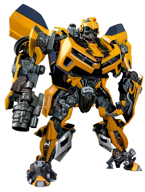 transformer bumblebee vector illustration