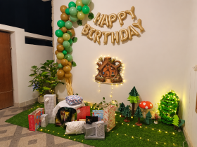 Beautiful birthday party decoration