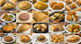 Assorted Savory Pastries and Filled Empanadas